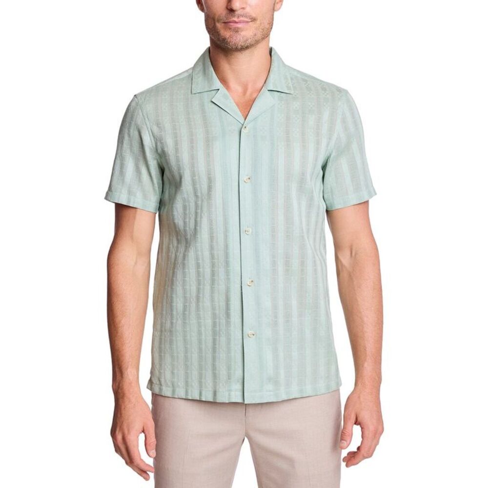 Paisley & Gray Mens  Camp Collar Shirt
